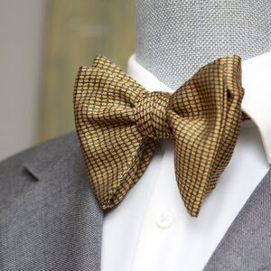 Men's Self-tied Bow Tie‎ 100%Silk Big Butterfly S656 Gift Box